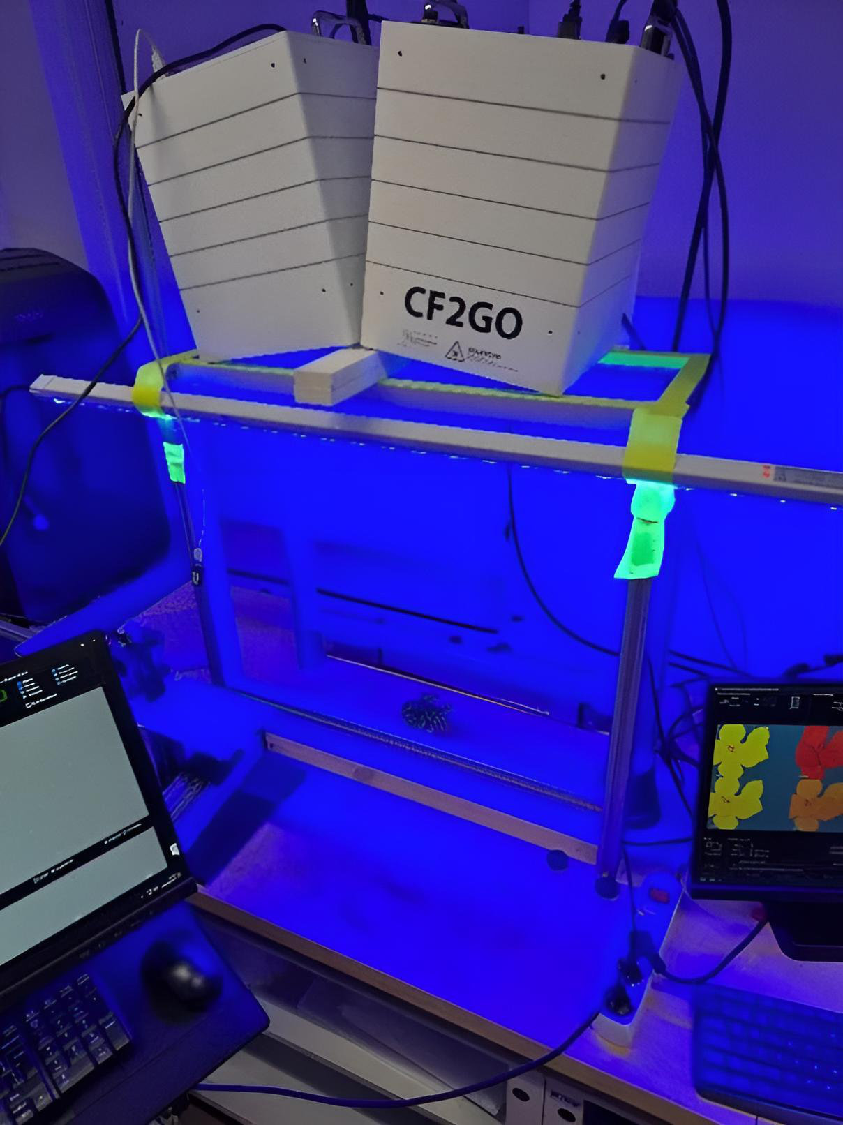 CF2GO 実験の様子