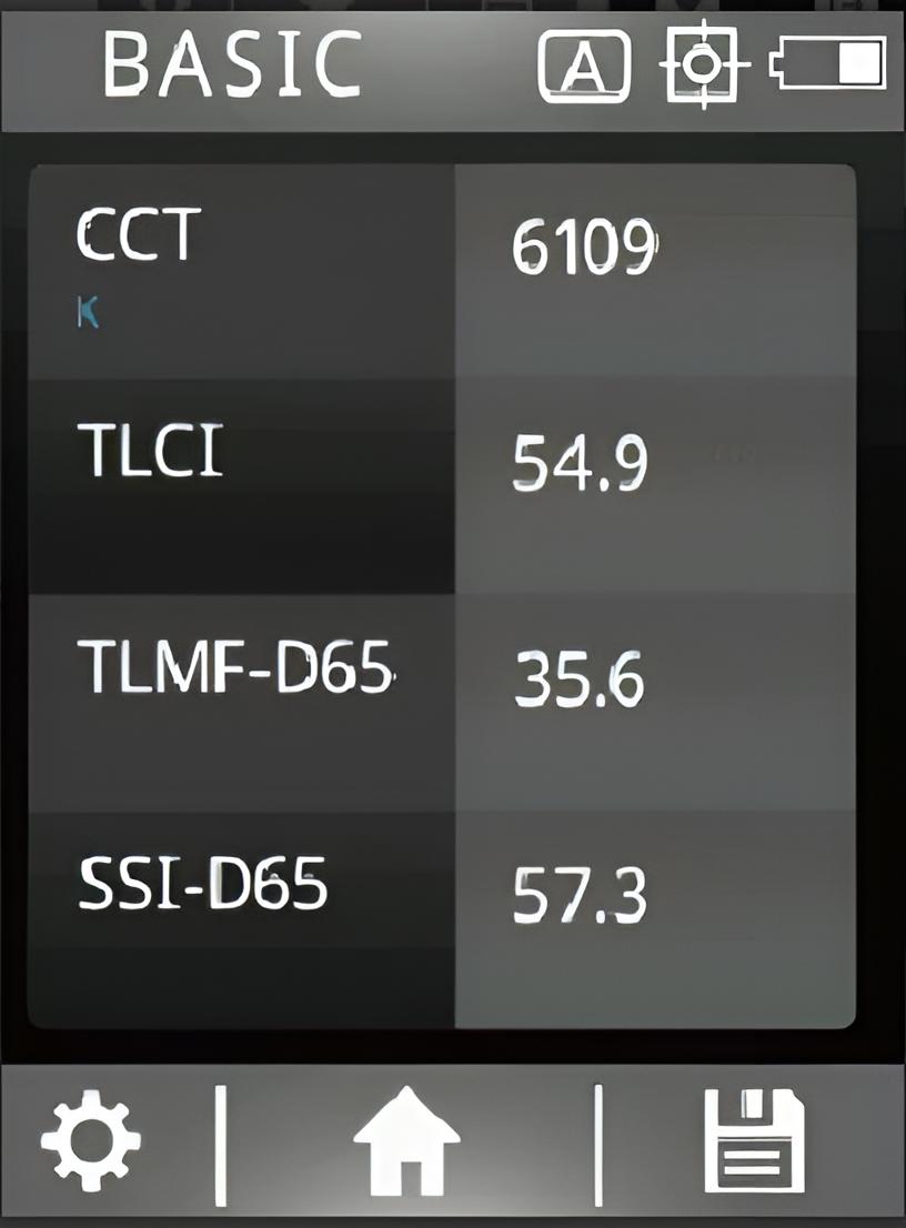 TLCI レンダリングインデックス
